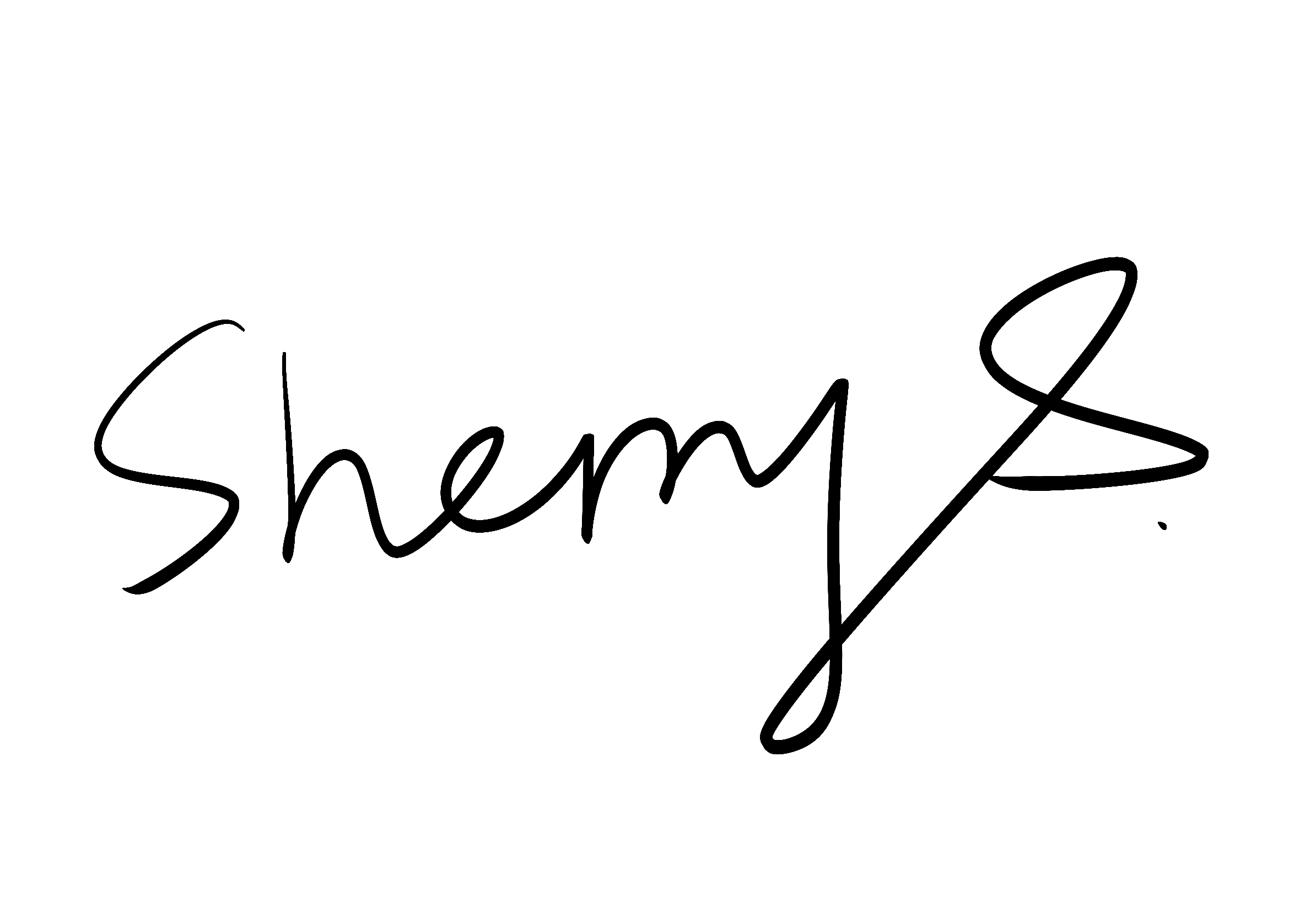 S姐簽名